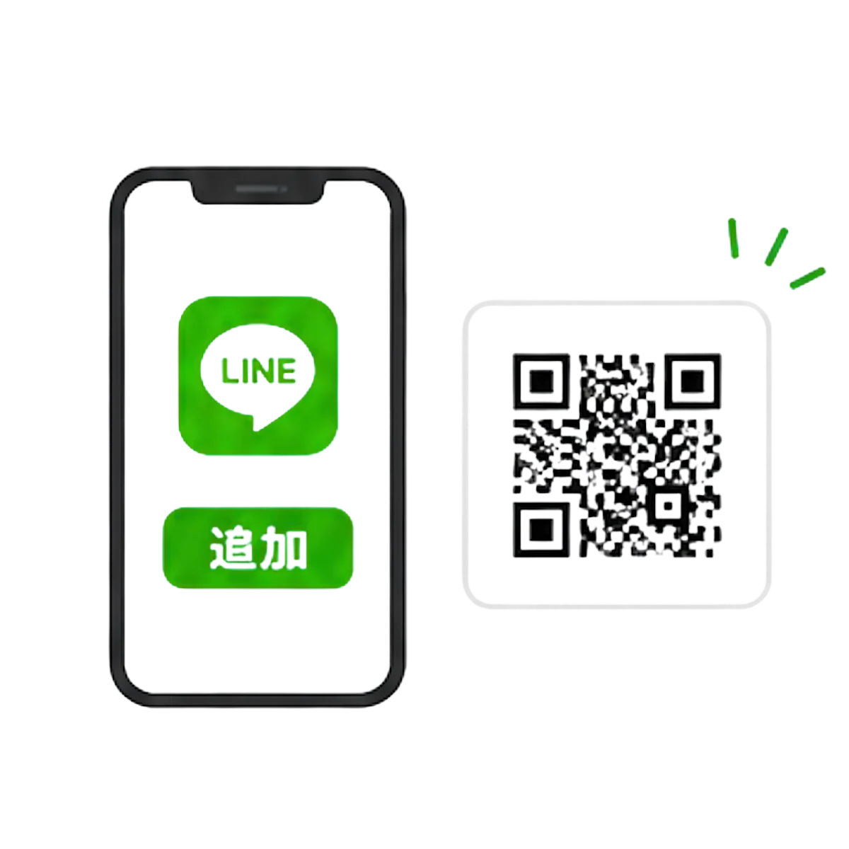 LINEで友達追加 (QRコード)